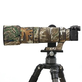 Rolanpro Waterproof Lens Cover Camouflage Rain Cover for Nikon AF-S 500mm F5.6E PF ED VR Lens Protective Case Guns Clothing-#27 Jungle camouflage