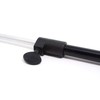 2 Phoxinus Bank Sticks for Fishing. Black, Lightweight, Adjustable 30cm