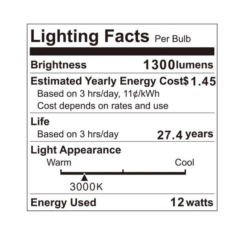 FTL PAR30 LED Bulb 3000K Warm White Long Neck Flood