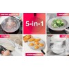 Mueller Austria 13 Inch Grip Splatter Screen For Frying Pan