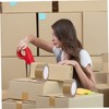 TEHAUX 2pcs High Stickiness Carton Packing Tape for Secure Sealing