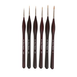 Triangular Grip Artists & Modelmakers Fine Detail Brush Set of 6