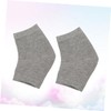 Beavorty Moisturizing Gel Heel Socks Open Toe Socks for Cracked