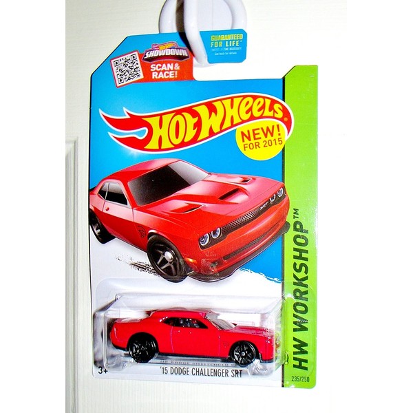 Hot Wheels 2015 HW Workshop Dodge Challenger SRT Hellcat Hell