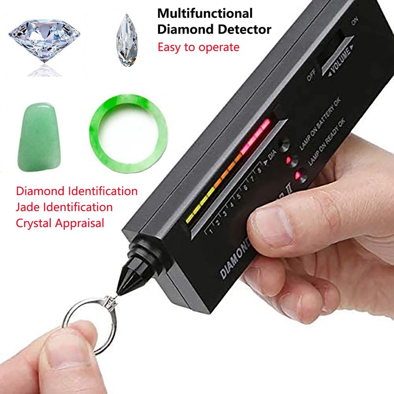 HMOIS High Accuracy Diamond and Gemstone Detector - Portable Tester