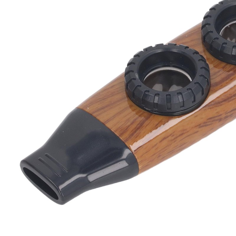 Kazoo Flute for Adults, Dual Hole Flute, Adjustable Musical Wind