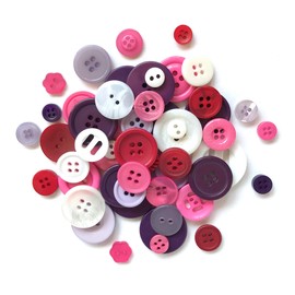 Buttons Galore and More Basics & Bonanza Collection – Extensive Selection of Novelty Round Buttons for DIY Crafts, Scrapbooking, Sewing, Cardmaking, and Other Art & Creative Projects