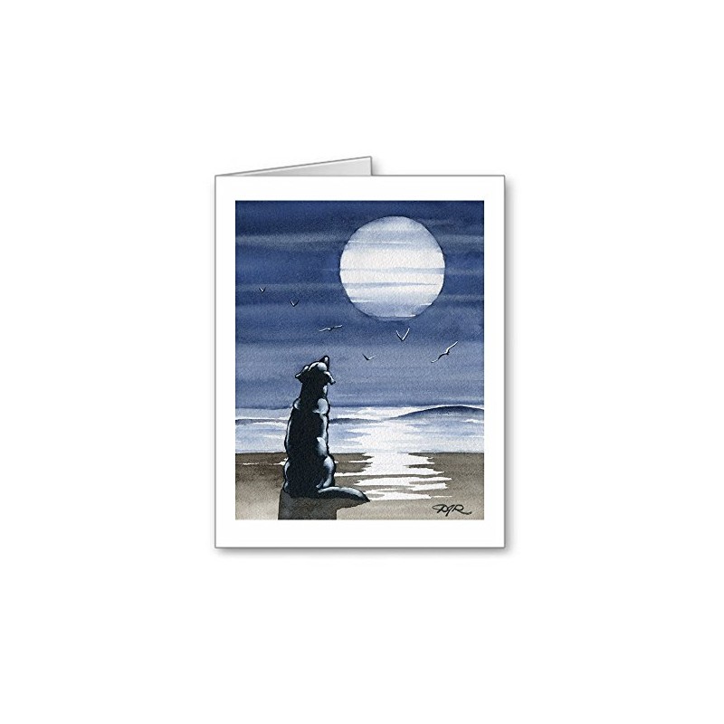 DJ Rogers Fine Art Black Lab - To The Moon