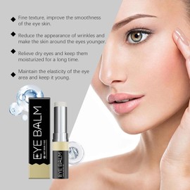 Eyebalm Stick for Under Eye Bags, Eye Serum Stick, Reduce Fine Lines and Dark Circles,Eye Bags Serums | Anti-Aging Under Eye Cream Hydrating Eye Stick