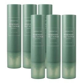 Aromatica Rosemary Salt Scrub Shampoo 300gX6 / 아로마티카 로즈마리 솔트 스크럽 샴푸 300gX6개