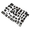 55Pcs Hollow Punch Cutter High Carbon Steel Rich Sizes Box