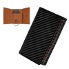 【JEANE.LIDYA】Key Case Men's Women's Carbon Leather 6-Hook Smart Key Compatible
