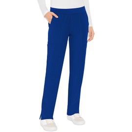 Med Couture Energy Women's Yoga Two Cargo Pocket Pant, Royal, X-Small Tall