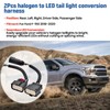 Farpida 2 Pcs Halogen to LED Taillight Conversion Harness Converter