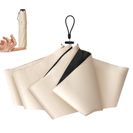 Parasol, UV Protection, 4.6 oz (118 g), Lightweight, Folding Umbrella, 3.9 oz (100 g), Light Blocking, Heat Blocking, Folding Parasol, Lightweight, Compact, Unisex, Unisex, Includes Storage Pouch,