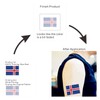 Womaha 30 Sheets Iceland Flag Temporary Tattoos Fans Face Tattoo
