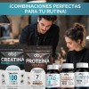 Pack Creatina Monohidratada Micronizada Polvo 100 Alta Pureza Certificada Sabor
