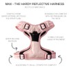 pet passion MAX - El arnés Reflectante Resistente, Rosa, pequeño