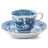 Arita Ware S-3182 Shobido Main Store Sometsuke Furyo Hand Coffee