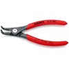 KNIPEX Tools - Precision Circlip Pliers, External, 90 Degree Angled, 1/8"-25/64" Shaft Dia. (4921A01), 5.20