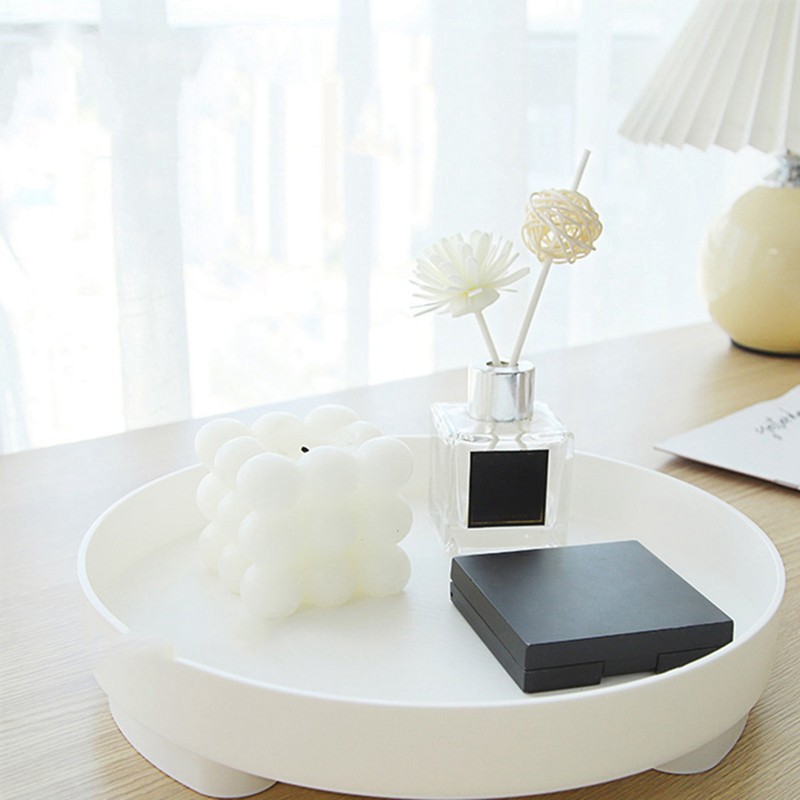 Desktop Storage Tray Nordic Style Advanced Texture Elegant Fashionable Cosmetic