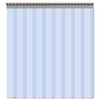 VIZ-PRO 9PCS Strip Door Curtain, 84" Height X 48" Width,