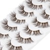 Lash Clusters Brown Lashes Natural Look False Eyelashes Mink DIY