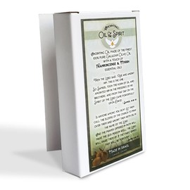 Frankincense and Myrrh Anointing Oil from Israel - Pure Galilee Olive Oil with Essential Oils - Perfect for Prayer, Blessings, and Ceremonies - 10ml Glass Bottle with Roll-On