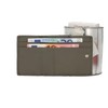 Gusti Dario Women's and Men's Leather Wallet Grey Leather, gray,