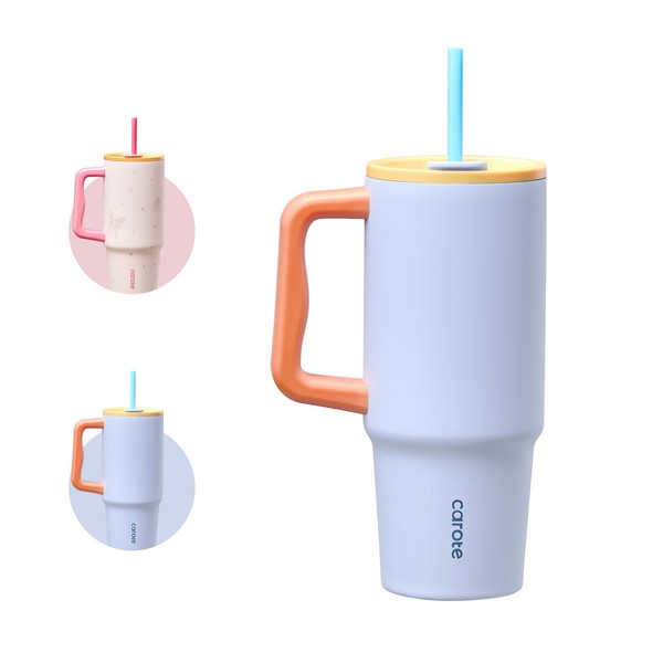 Carote Vacuum Insulated Tumbler, Water Bottle, Hot and Cold Insulation,