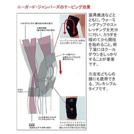 リガード(REGUARD) サポーター 膝 ニーガード・ジャンバーズ 左右兼用 Sサイズ KG-2