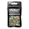 SPRINKLY - Sugar Crystals - Red, White & Green -