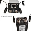 HangTon M8 4 Pin Female 90 Degree Data Power Cord