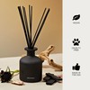 Apotheke Luxury Scented Reed Diffuser for Home, Charcoal - 6.7