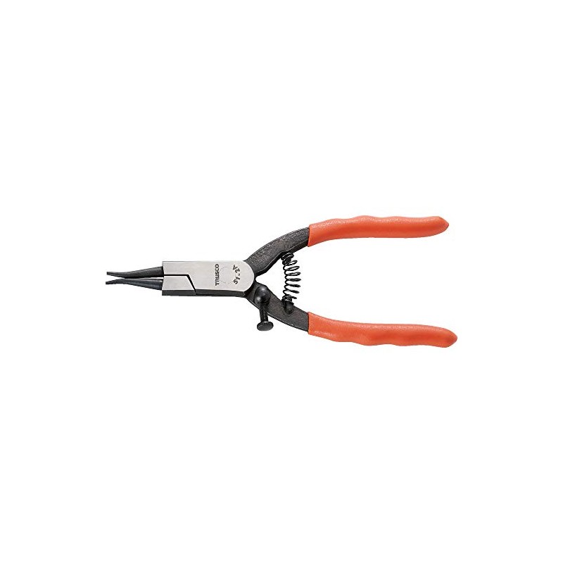 トラスコ中山(TRUSCO) スナップリングプライヤー 軸用 Φ1.8 直爪51型 51-2A