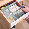 JEPELUS 40Pcs Adjustable Drawer Dividers, Drawer Separators Kitchen