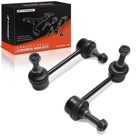 A-Premium 2 x Rear Sway Bar Links Stabilizer Bar Links, Compatible with Infiniti G37 2008-2013, EX35 2008-2012, G25 2011, G35 2003-2008, M35/M45 2006-2010 & Nissan 370Z 2009-2019, 350Z 2003-2009