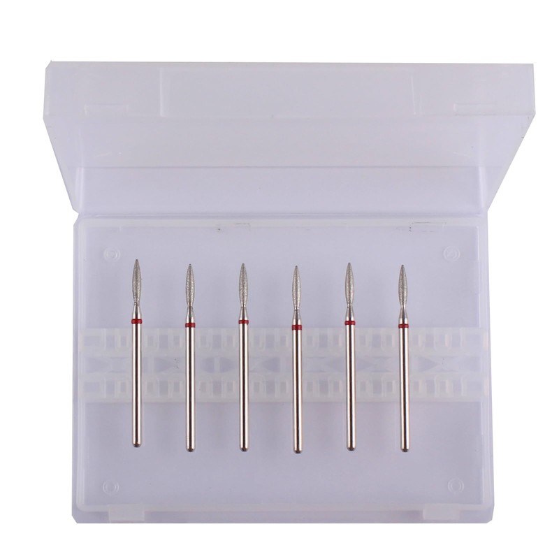 MZCMSL Juego de brocas para cutículas de llama con funda,