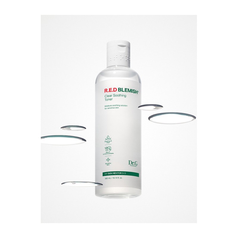 Dr.G (1+1) Red Blemish Clear Soothing Toner 300mL / (1+1)