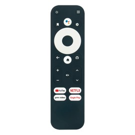 AULCMEET Replacement Voice Remote Control Suitable for MECOOL KM2, KM2 Plus, KD3, KD5, KP1 Projector. KM2 Plus, KM2, KM2+, KM2PLUS, KM2-PLUS, KD3, KD5, KP1,11.0 TV Box
