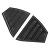 venveal Rear Side Window Louvers Compatible with NIS-san Sentra 2020-2025