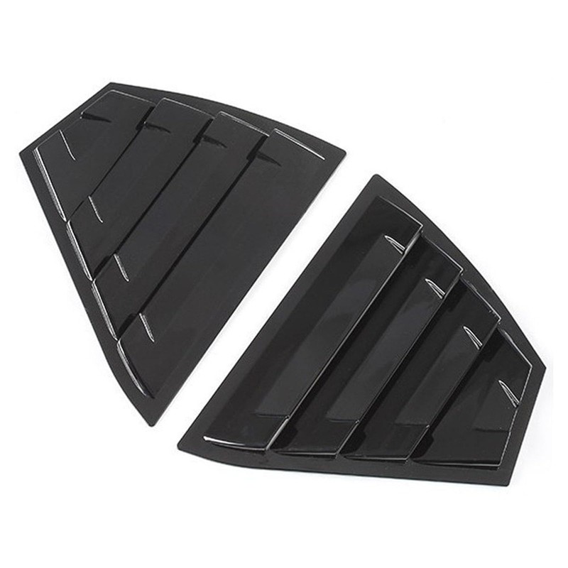 venveal Rear Side Window Louvers Compatible with NIS-san Sentra 2020-2025