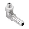 TA-VIGOR 2Pcs Nickel-Plated Copper Hose Barb Fitting Elbow 6mm Barbed