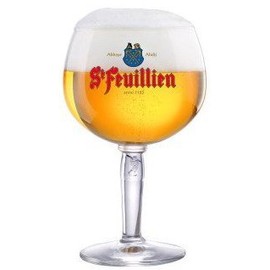 St. Feuillien Belgian Beer Chalice Glass