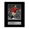 Eric Cantona Signed Mounted Photo Display Manchester United FC