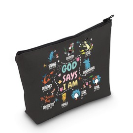 MEIKIUP Musical Inspired Makeup Bag Quote Musical Gift for Fans Musical Theatre Lover Gift Book Lover Gifts (Musical S bag)