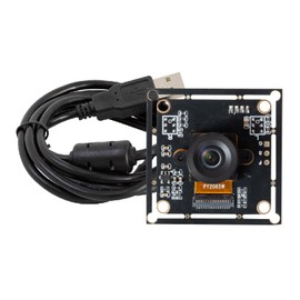 Arducam 120fps Monochrome Global Shutter USB Camera Module, 800P High Speed UVC Webcam with 130°D Wide Angle M12 Lens, for PC, Laptop, Android Devices & Raspberry Pi