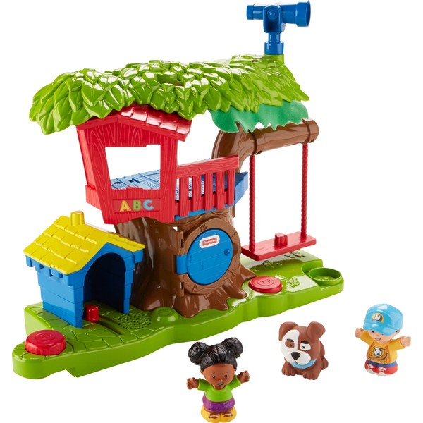 Fisher-Price Little People Toddler Musical Toy Swing & Share Treehouse