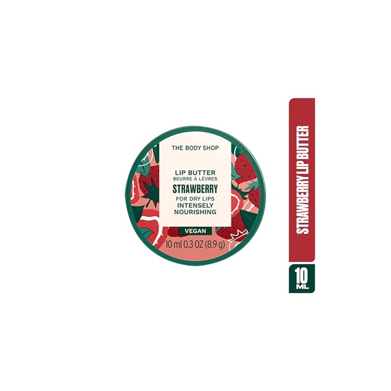 The Body Shop Strawberry Lip Butter - 10ml