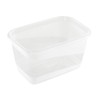 keeeper Mia Magic Ice 4-Piece Freezer Container Set, Rewritable Lid,